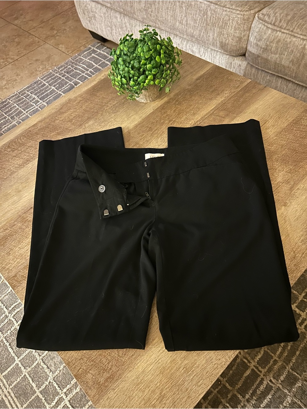 Loft woman’s Black Dress Pants - Classic Straight Fit